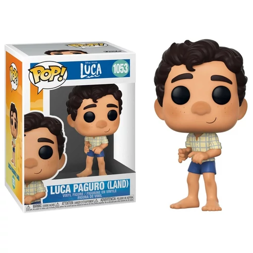 Funko POP! Luca – Luca Paguro (Human) Vinyl Figure 10cm