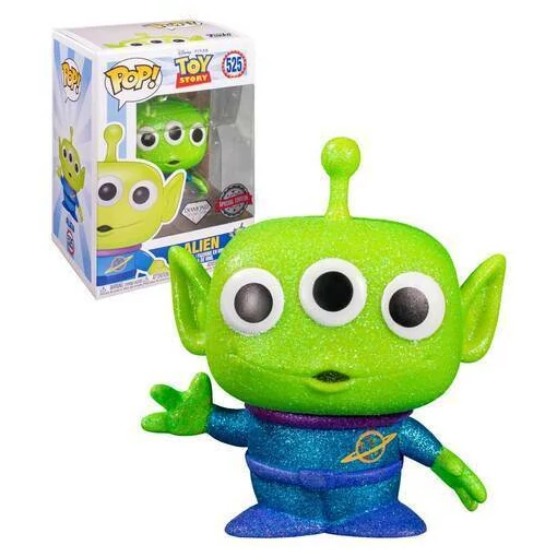 Toy Story Alien Diamond Glitter Funko POP figura