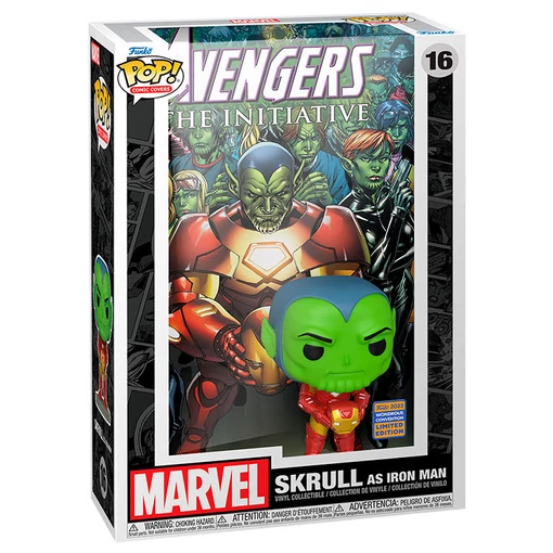 POP figure Album Marvel Avengers Skrull as Iron Man Wondrous Convention  Exclusive