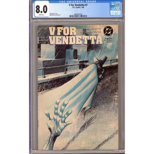 V for Vendetta #7 CGC 8.0