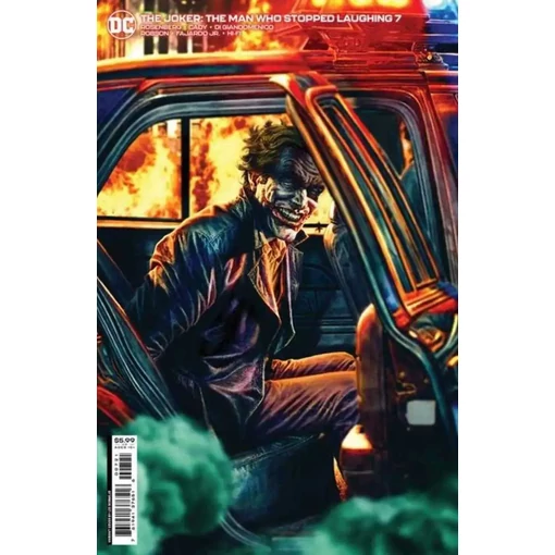 Joker The Man Who Stopped Laughing #7 Lee Bermejo variant