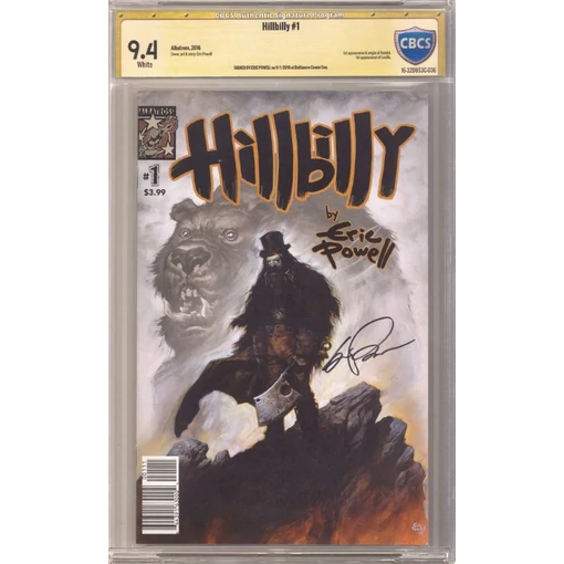 Hillbilly (2016) 1A CBCS 9.4 Signed by Powell