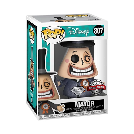 Disney Funko POP Mayor Glitter figura