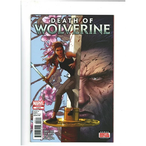 Death of Wolverine # 3 foil borító