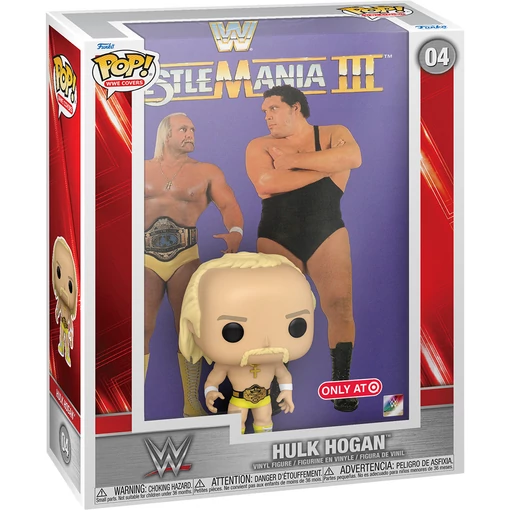 Funko Pop! Slam Cover POP WWE - Hulk Hogan - Target Exlusive figura