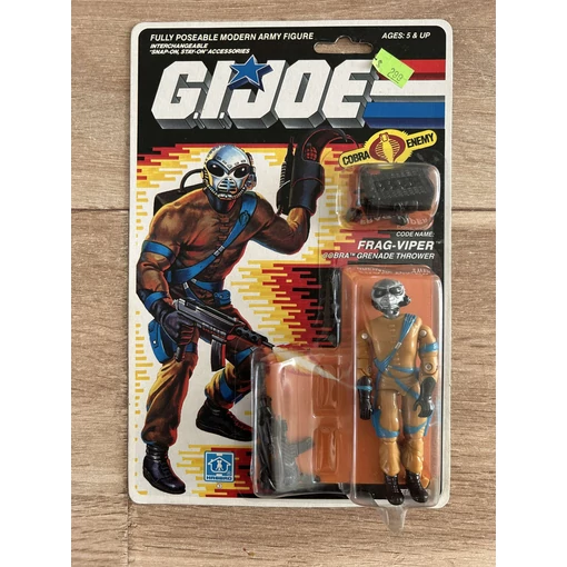 Vintage GI Joe Frag Viper Hasbro MOC