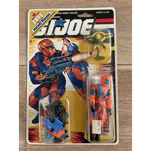 Vintage GI Joe  Alley Viper Hasbro MOC