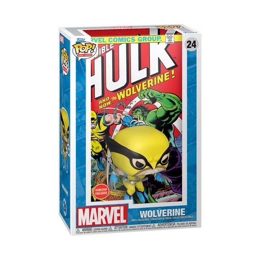 Cover POP Wolverine Hulk 181 Gamestop Exclusive Funko figura