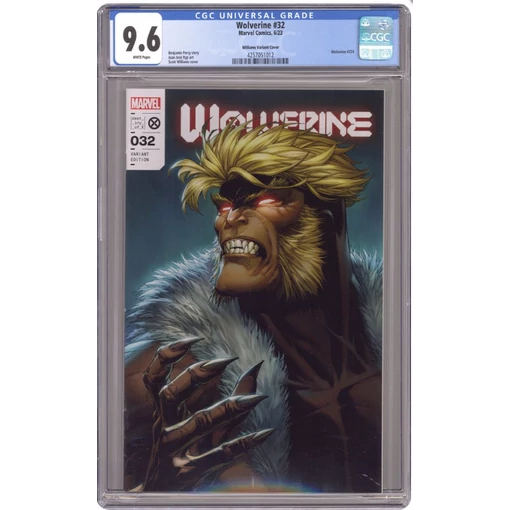 Wolverine (2020 6th Series) 32ILLUMINATI CGC 9.6 Williams Illuminati Variant