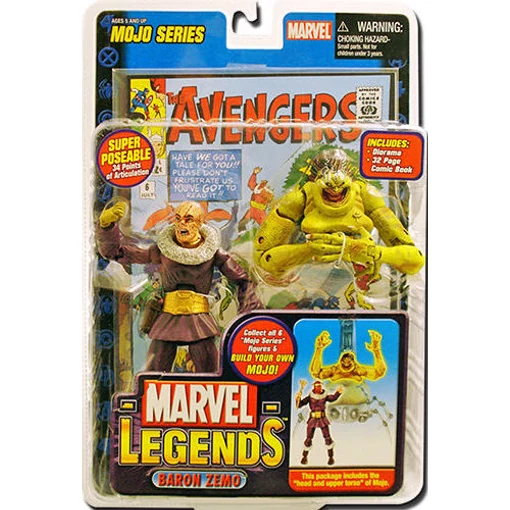 Marvel Legends Baron Zemo Mojo BAF (2006)