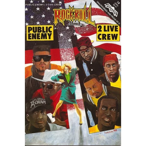 Rock N' Roll Revolutionary Comics Public Enemy