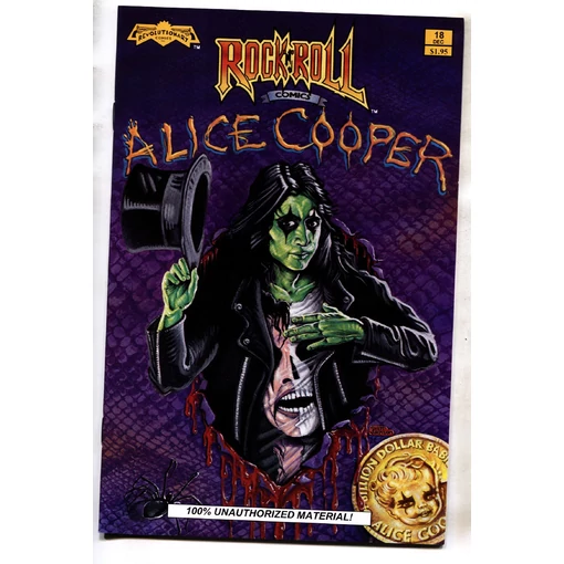 Rock 'N' Roll Comics Alice Cooper