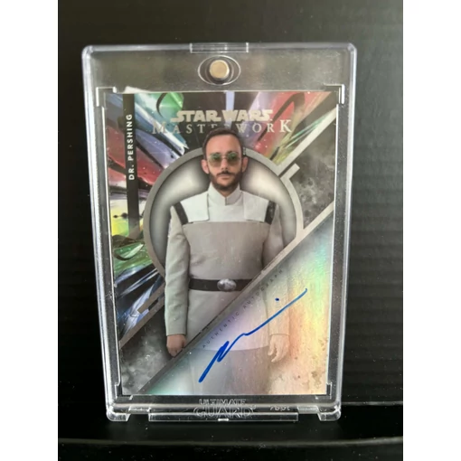 Star Wars Masterwork /50 Omid Abtahi mint Dr Preshing által dedikált kártya