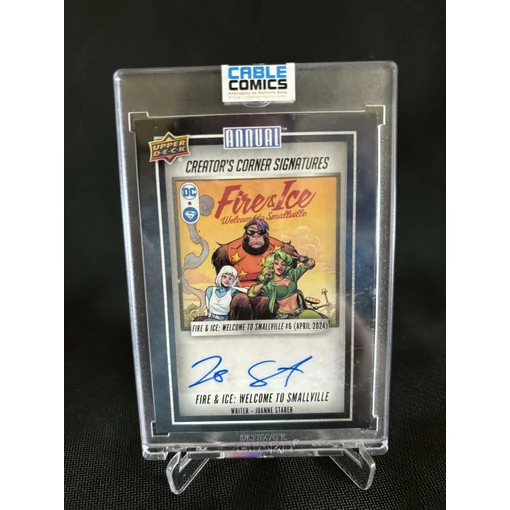 Upper Deck Dc Annual Joanne Starer által dedikált kártya