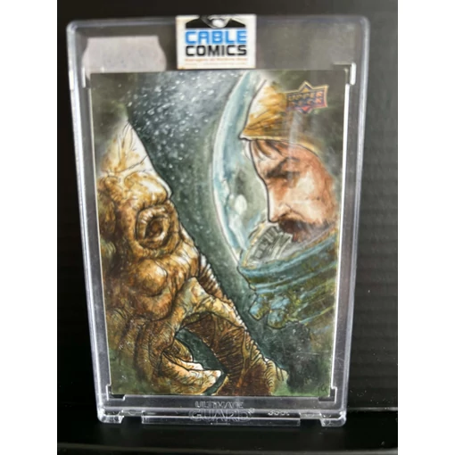 Upper Deck Alien 1/1 Ian Quirante  sketch kártya