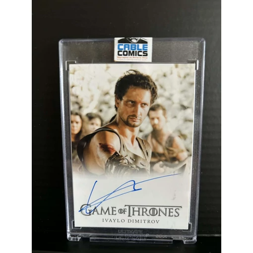 Game of Thrones Ivaylo Dimitrov mint Mago által aláírt kártya