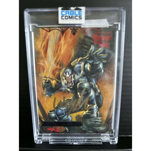 2023 Fleer Ultra Midnight Sons /100 Zadkiel Jonathan Wayshak által dedikált kártya