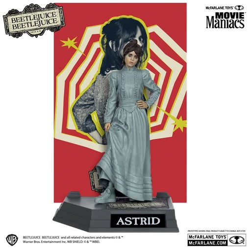 Beetlejuice Movie Maniacs PVC Astrid PVC szobor
