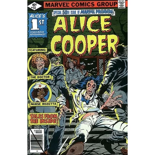 Marvel Premiere #50 first app of Alice Cooper