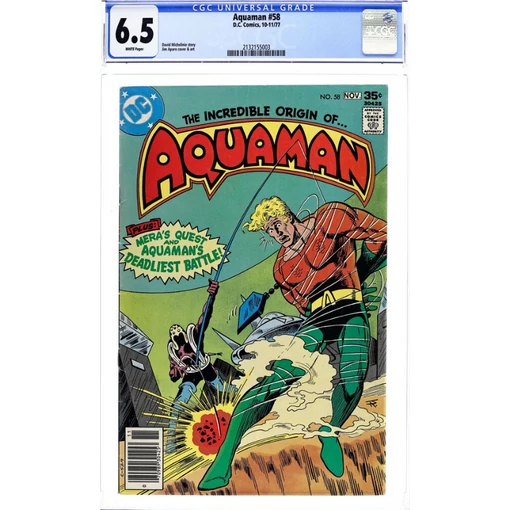 Aquaman #58 CGC 6.5