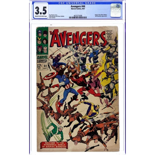 Avengers #44 CGC 3.5