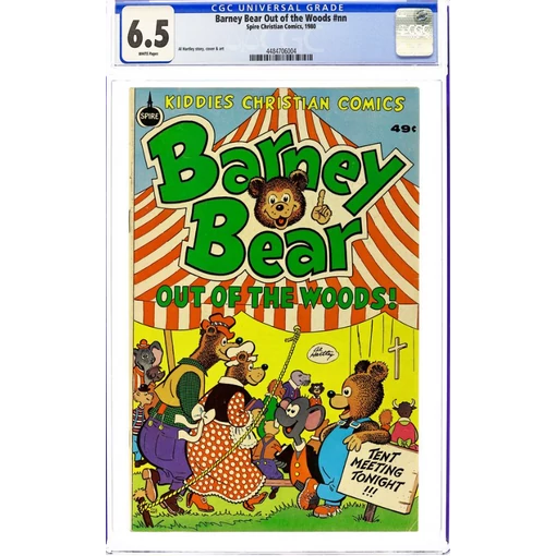 Barney Bear Out of the Woods CGC 6.5