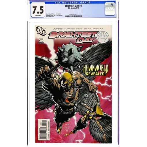 Brightest Day #5 CGC 7.5