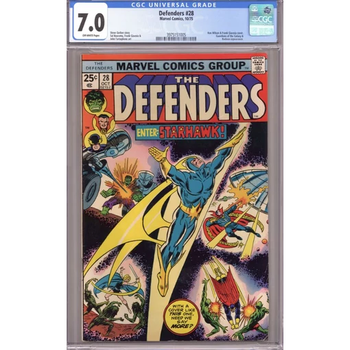 Defenders #28 CGC 7.0