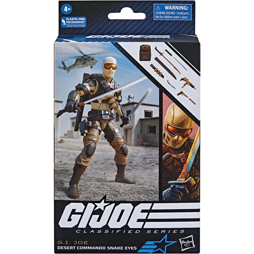 G I Joe Classified Desert Commando Snake Eyes