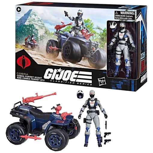 GI Joe Classified Cobra Ferret Scout and Cobra Ferret ATV