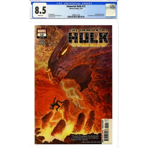 Immortal Hulk #12  CGC 8.5