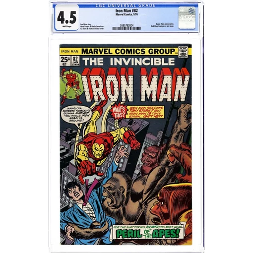 Iron Man #82 CGC 4.5