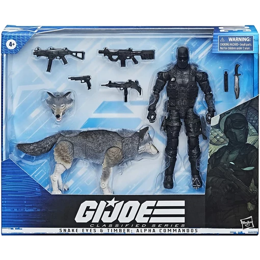 GI Joe Classified Snake Eyes and Timber