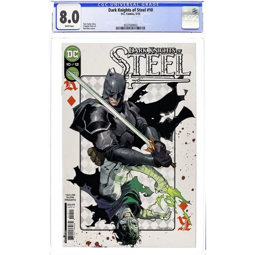Dark Knights of Steel #10 CGC 8.0