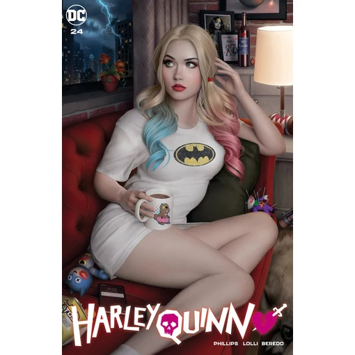 HARLEY QUINN #24 WARREN LOUW 3000db-ra limitált