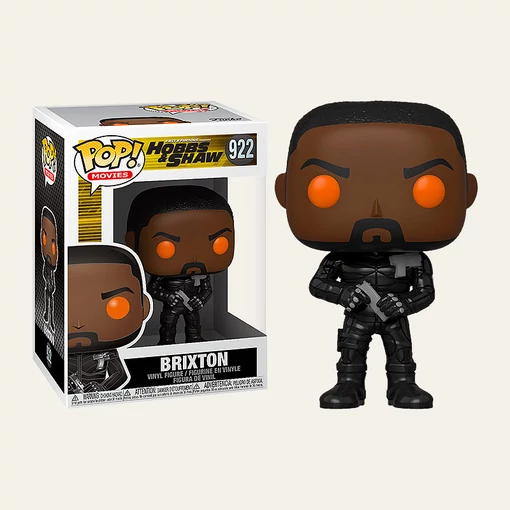 Fast & Furious/Halálos iramban: Hobbs & Shaw POP! Brixton narancs szemekkel 9 cm