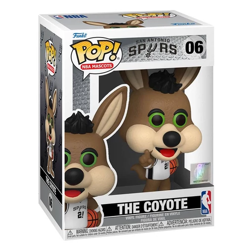NBA Mascots POP! Sports San Antonio - The Coyote 9 cm