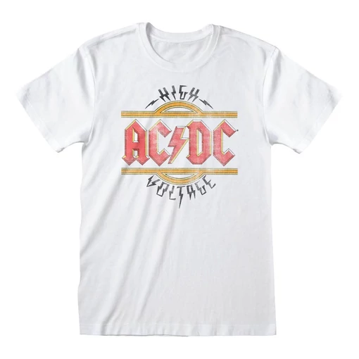 AC/DC T-Shirt Vintage High Voltage Size S
