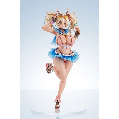 Idola Phantasy Star Saga PVC Statue 1/7 Summer Innocent Gene Chaos 27 cm