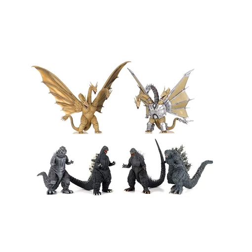 Godzilla Generations Gekizou Series PVC Statues 8 - 9 cm Assortment Kaiju Part. 1 (6) (re-run)