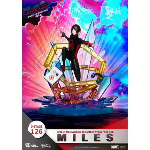 Marvel D-Stage PVC Diorama Spider-Man: Across the Spider-Verse Part One-Miles 15 cm