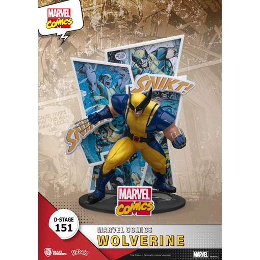 Marvel D-Stage PVC Diorama Wolverine 16 cm