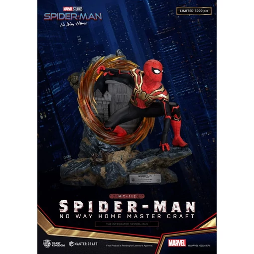 Spider-Man: No Way Home Master Craft Statue The Integrated Spider-Man 31 cm