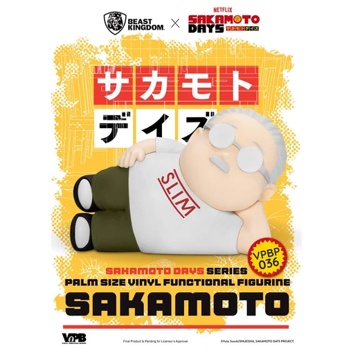 Sakamoto Days Piggy Vinyl Bank Taro Sakamoto 14 cm