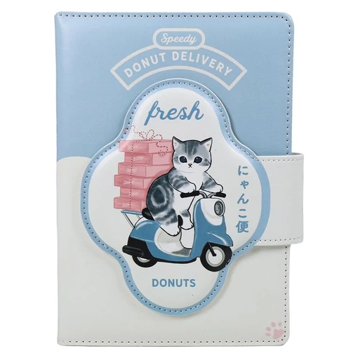 Mofusand A5 Notebook Fresh Donuts