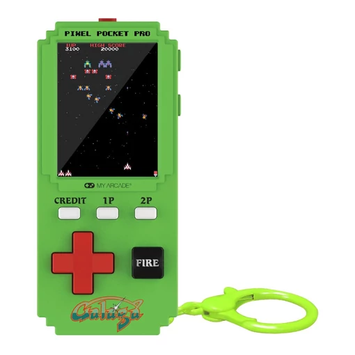 Galaga Portable Gaming System Pixel Pocket Pro