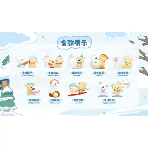 Maltese Cuddly Moments Series Mini Figures 9 cm Display (8)