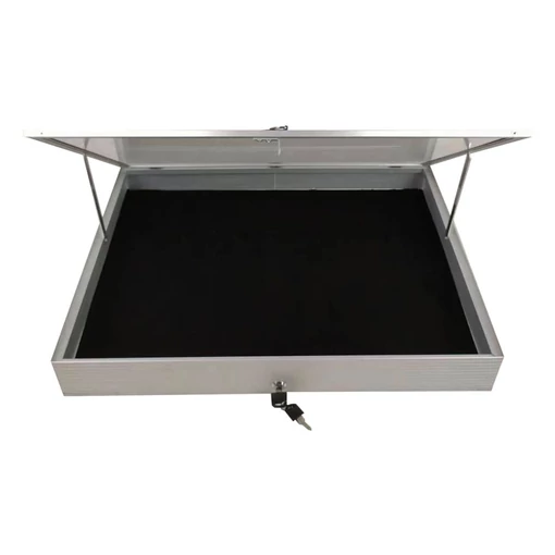 Evoretro Aluminum Display Case Silver