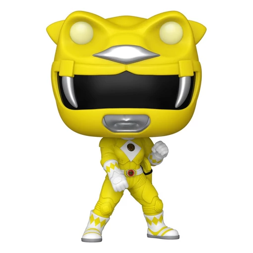 Mighty Morphin Power Rangers: The Movie POP! Movies Vinyl Figures Yellow Ranger (GITD) 9 cm
