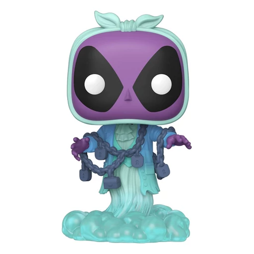 Marvel POP! Plus Vinyl Figure Deadpool as Jacob Marley 9 cm